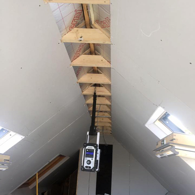 WELL-INSULATED OUT-BUILDING-CONVERSION-JOB